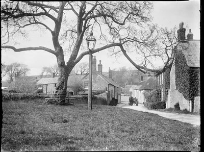 Village Green, Burton Bradstock, Dorset, 24 Apr 1922 - 08 May 1922 by Katherine Jean Macfee