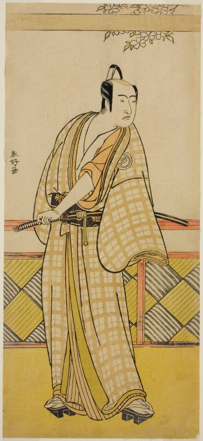 The Actor Sawamura Sojuro III in an Unidentified Role by Katsukawa Shunkо̄