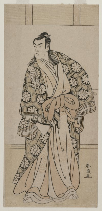 Ichikawa Monnosuke II as a Lord by Katsukawa Shunsen