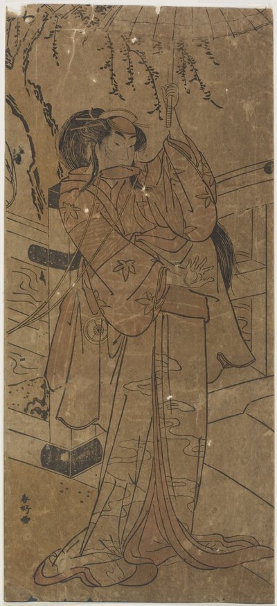 An Actor in a Female Role by Katsukawa Shunsho