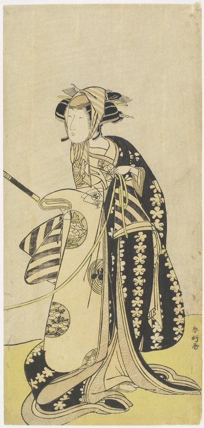 The Actor Onoe Matsusuke in a Female Role by Katsukawa Shunsho