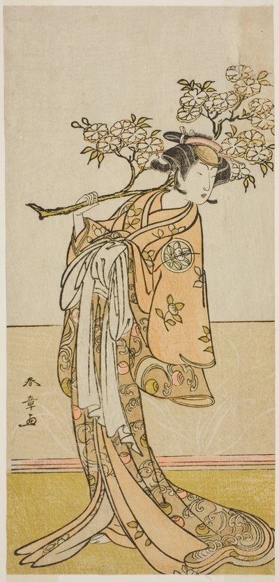 The Actor Ichimura Uzaemon IX in an Unidentified Role by Katsukawa Shunsho