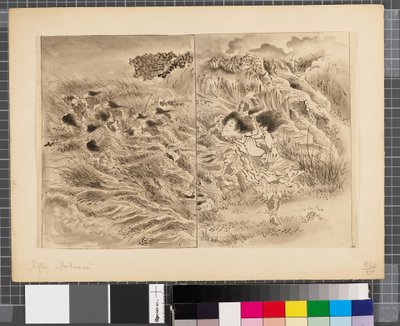 Scenes from the war between Japan and Korea, end of 18th-first half of 19th century by Katsushika Hokusai