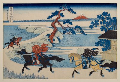 Sekiya Village on the Sumida River, from the Series “Thirty-six Views of Mount Fuji” by Katsushika Hokusai
