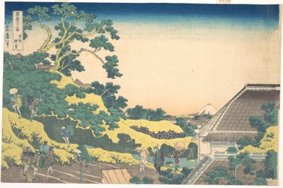 Surugadai in Edo, from the Series Thirty-six Views of Mount Fuji by Katsushika Hokusai