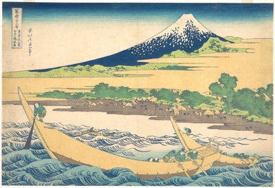 Tago Bay near Ejiri on the Tōkaidō, from the Series Thirty-six Views of Mount Fuji by Katsushika Hokusai