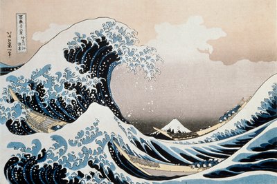 The Great Wave off the Coast of Kanagawa, c1829-c1831 by Katsushika Hokusai