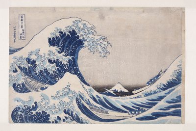 The Hollow of the Deep Sea Wave off Kanagawa by Katsushika Hokusai