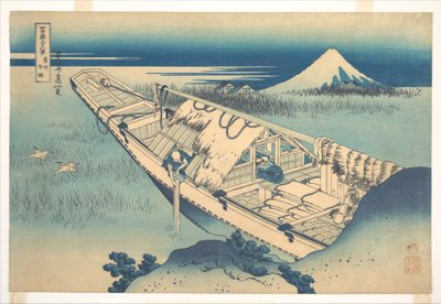 Ushibori in Hitachi Province, from the Series Thirty-six Views of Mount Fuji by Katsushika Hokusai