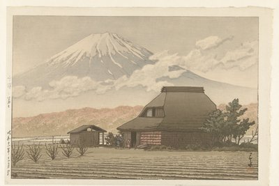 Fuji from the Village of Narusawa by Kawase Hasui