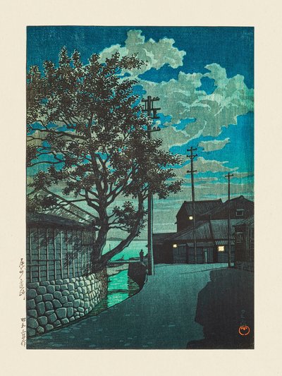 Kamezaki Bishu 1928 by Kawase Hasui