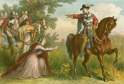 A Covenanter Carried Off by Dragoons by Keeley Halswelle