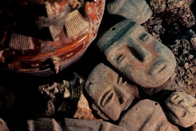 Great Temple of the Aztecs, Templo Mayor, Mexico, 2010 by Kenneth Garrett