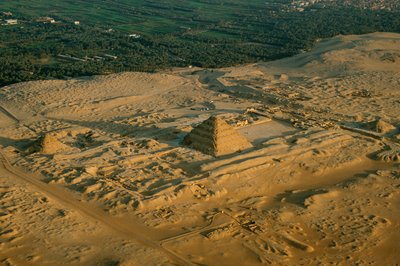 Egypt; Archaeology; Old Kingdom; Saqqara; Pyramid Djoser, Step Pyramid, 3rd Dynasty by Kenneth Garrett