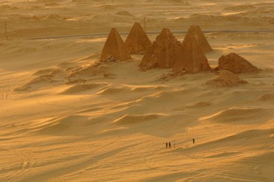 Gebel Barkal, Temple Complex, Pharaoh Taharka, Mut temple, B300, Kareima town, Nile river, 2007 by Kenneth Garrett