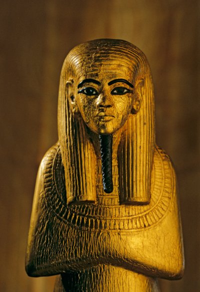 Statue of Duamutef, 2009 (photo) by Kenneth Garrett