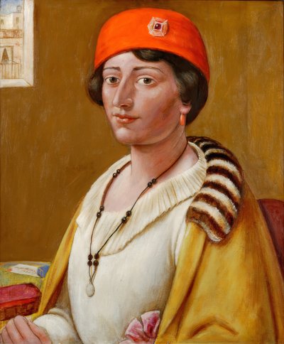 Red Turban by Kenneth Hayes Miller