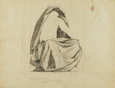 Iowa State Capitol Rotunda (Science, study for panel) by Kenyon Cox