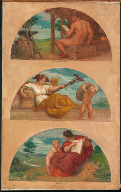 The Progress of Civilization: The Forge, Commerce, and Education by Kenyon Cox