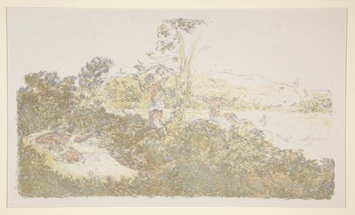 Figures by the Sea by Ker Xavier Roussel