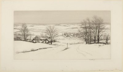 New England Winter by Kerr Eby