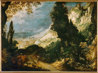 Mountain Landscape by Kerstiaen de Keuninck
