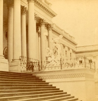 Senate Front, Washington D.C. by Kilburn Brothers