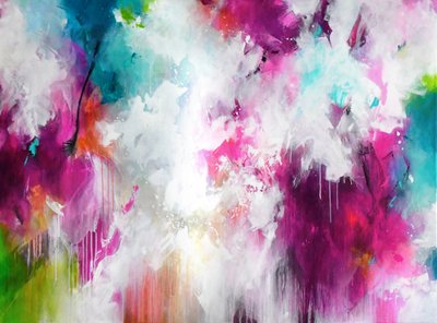 Energetic Color Burst by Kirsten Handelmann