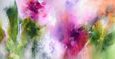 Vibrant Floral Dream by Kirsten Handelmann