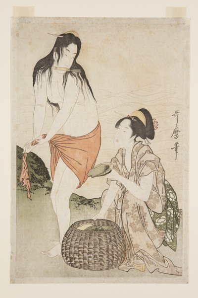 Abalone Divers by Kitagawa Utamaro