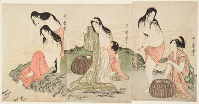 Abalone Divers by Kitagawa Utamaro