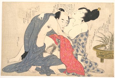 Erotic Print by Kitagawa Utamaro