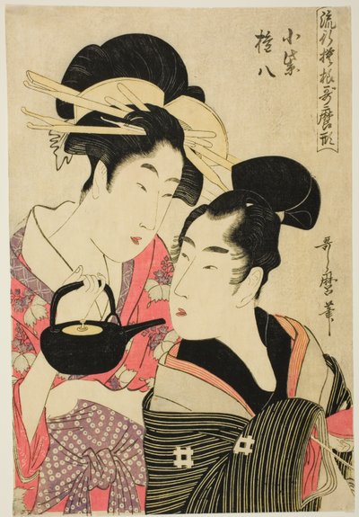 Komurasaki and Gonpachi, from the series 