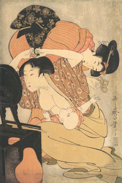 Mother and Child, ca. 1793 by Kitagawa Utamaro