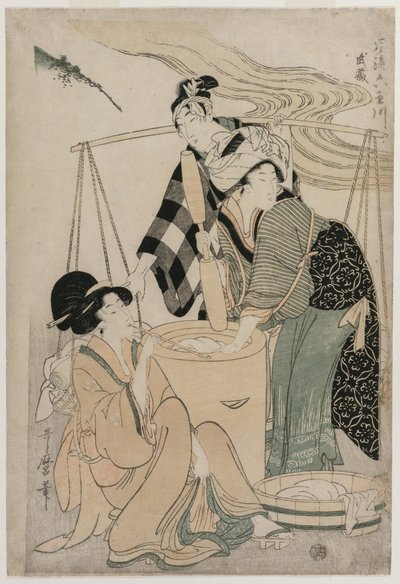 Settsu Province from the series Fashionable Six Jewel Rivers by Kitagawa Utamaro