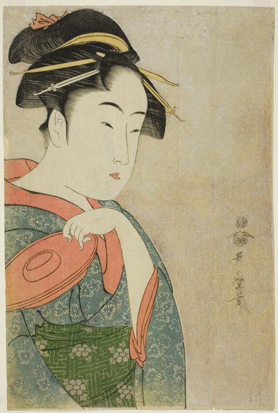 Takashima Ohisa by Kitagawa Utamaro