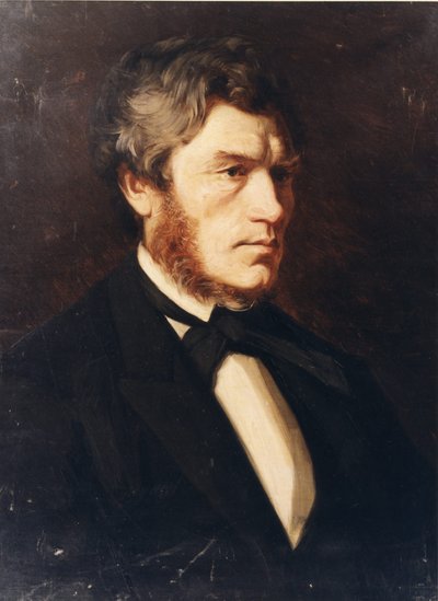 Carl Frederik Diriks by Knud Bergslien