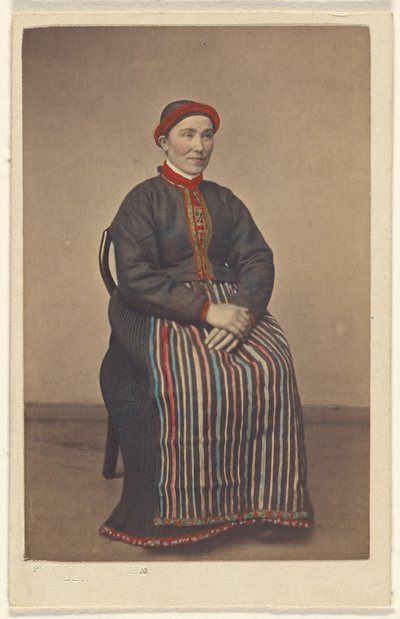 Girl from Osterfjorden by Knud Knudsen