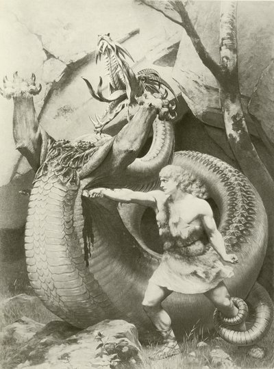 Siegfried, Act II Scene VI by Konrad Dielitz