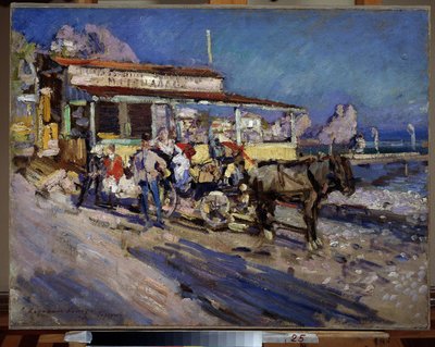 Gurzuf by Konstantin Alekseevich Korovin