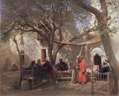 Dervishes in Cairo by Konstantin Egorovich Makovsky