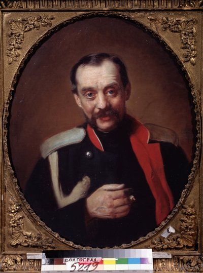 Portrait of the Composer C. A. Cui by Konstantin Egorovich Makovsky