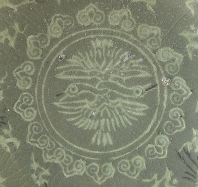 Bowl with cranes and clouds, c.1150-1200 by Korean School