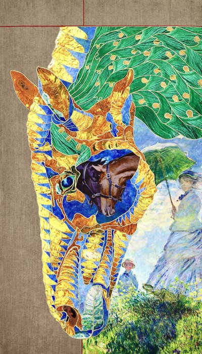 Vibrant Horse Impression by Kostyantin Malginov