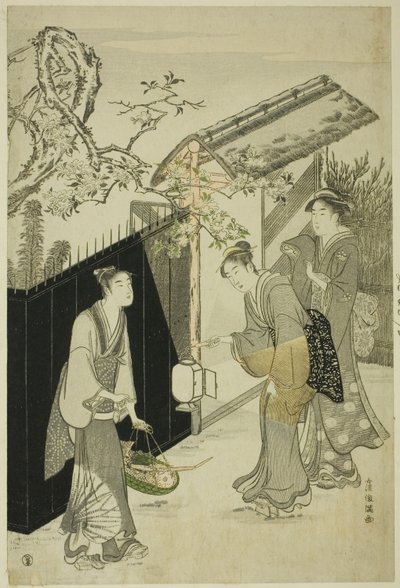 Returning from a Poetry Gathering by Kubo Shunman