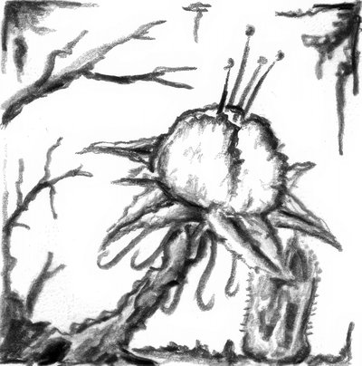 Dark Fantasy Plant by Kulik