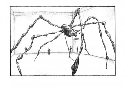 Giant Spider Sculpture by Kulik