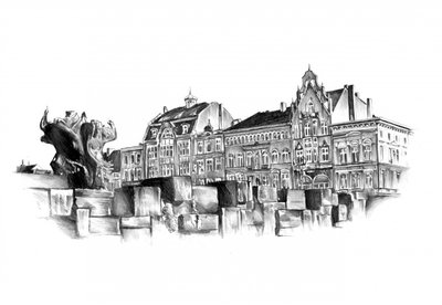 Historic City Sketch by Kulik