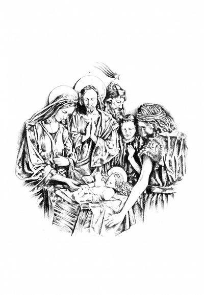 Holy Family Christmas by Kulik