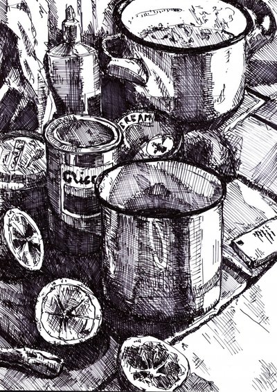 Kitchen Preparations by Kulik